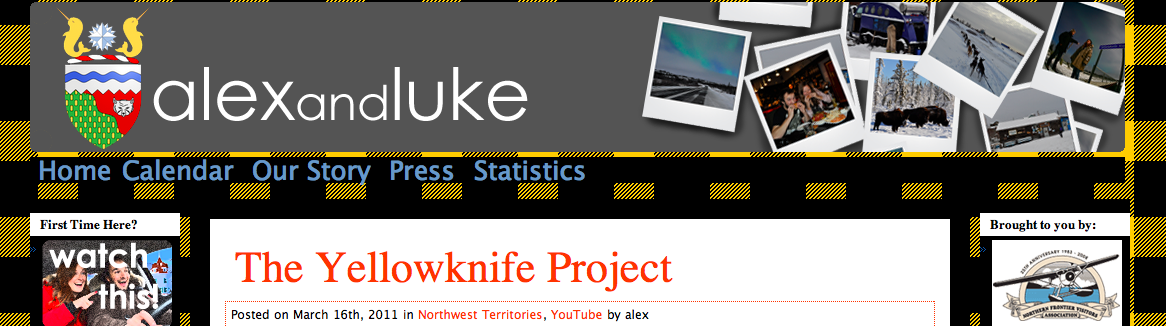 Alex and Luke Yellowknife Project